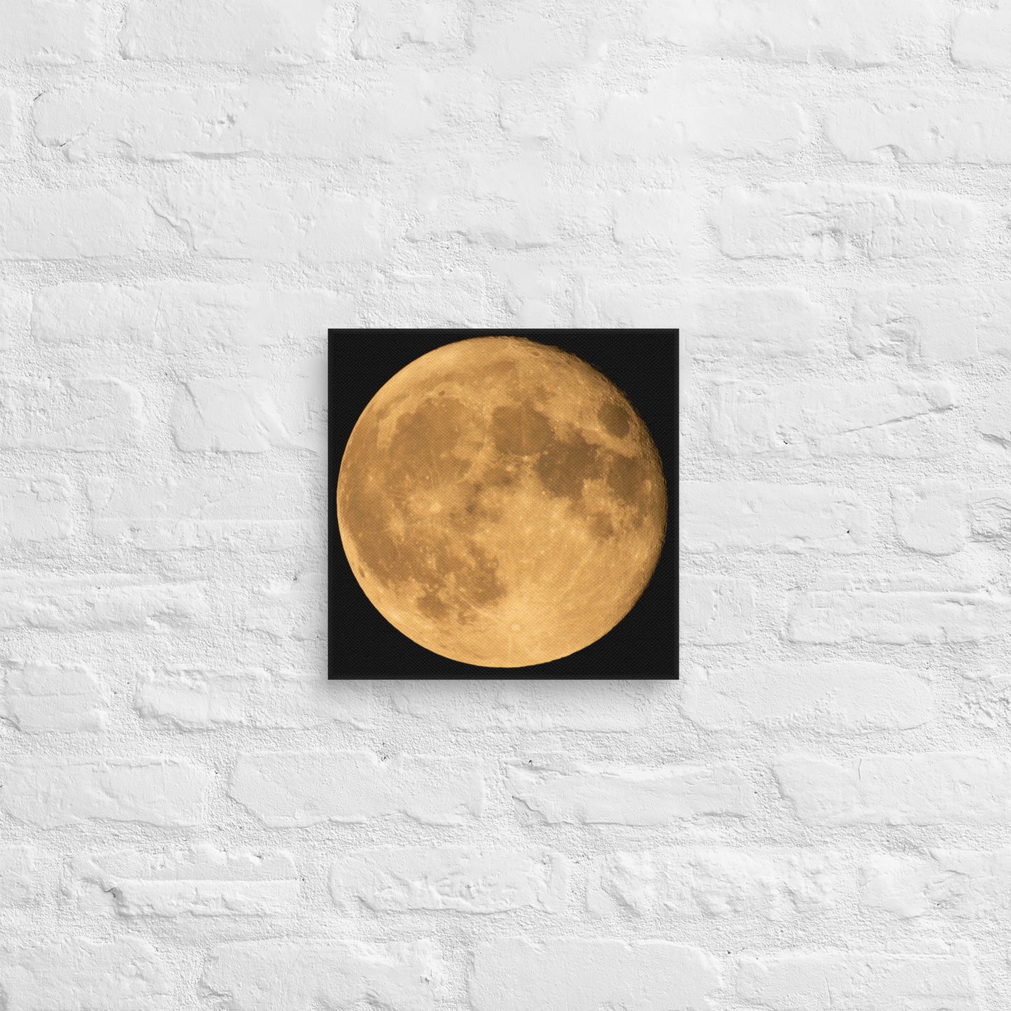 Canvas - An October Moon, Moon Art, Lunar Art, Seasonal Art, Autumn Art, Halloween Art, Nature Art, Wall Art, Bedroom Art, Living Room Art, Home Décor, Photography,