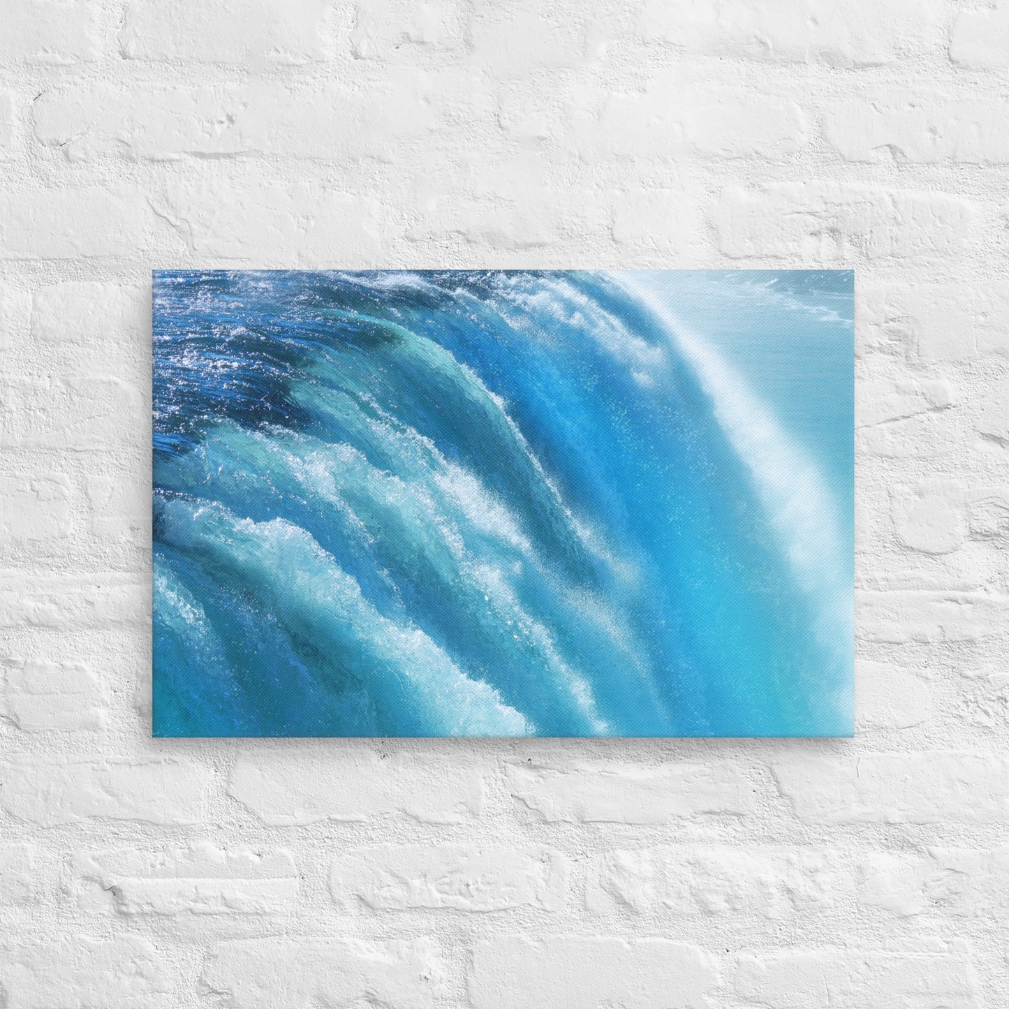 Canvas - Niagara Falls, Landscape Art, Nature Art, Scenic Art, Waterfall Art, Wall Art, Canvas Art, Living Room Art, Niagara, Niagara River, Niagara Falls, USA, Canada, Waterfall, Waterfalls, Photography, Art, Decor,