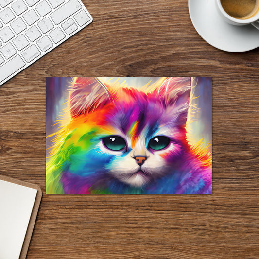 cat, feline, cats, pets, rainbow, colors, colorful, vibrant,