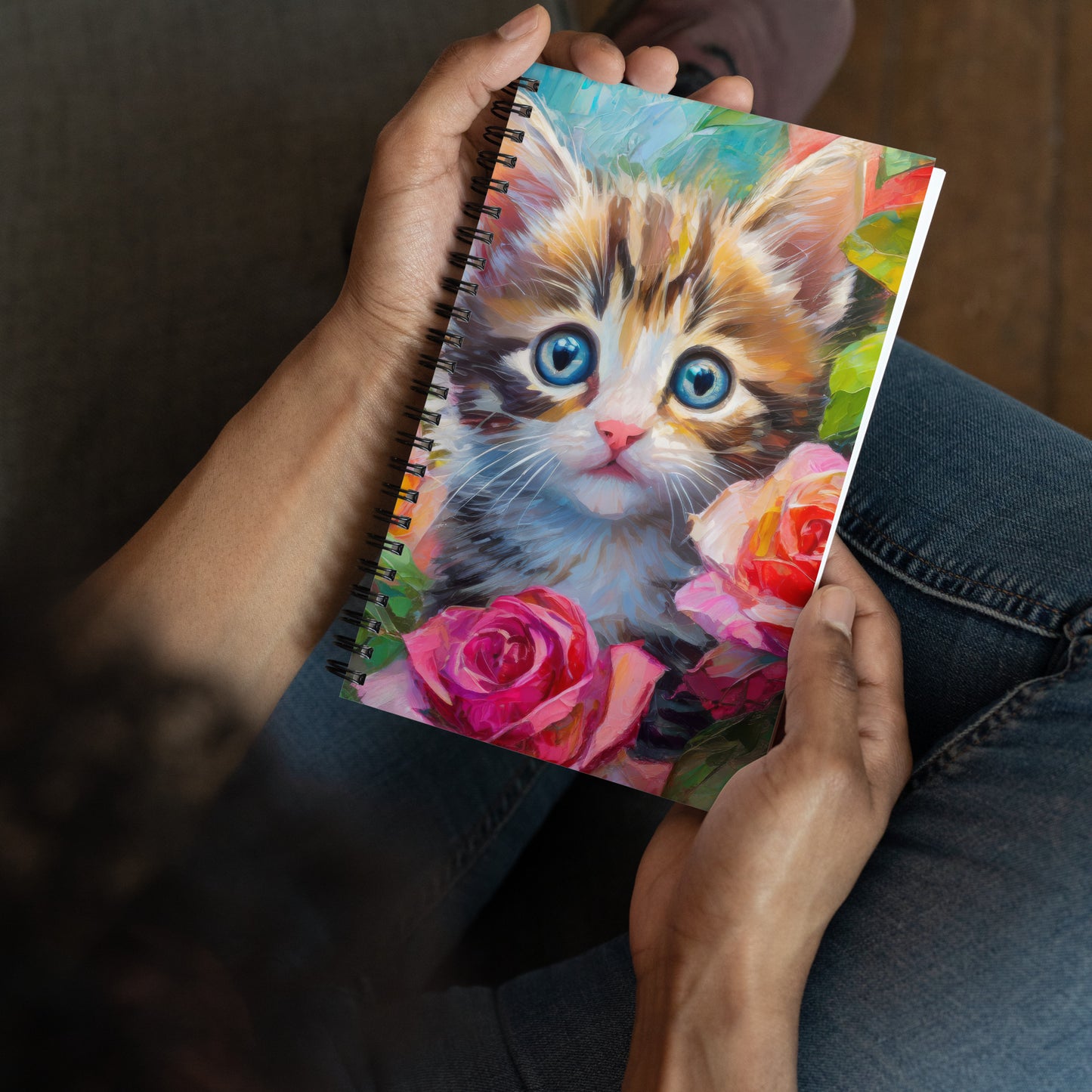 kitten, cat, cats, roses, rose, rose bush, flowers, flower, pets, nature, cute, art,